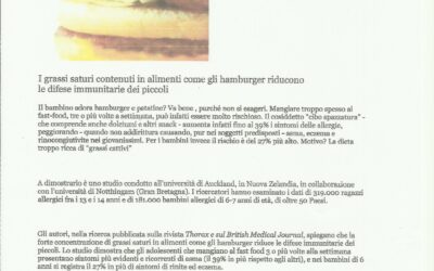 Bambini e fast-food