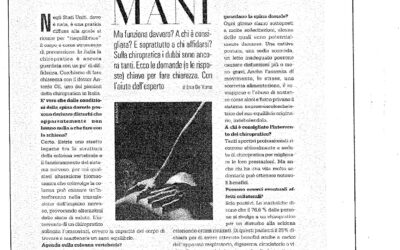 Il benessere viene dalle mani