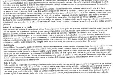 Mal di testa e cervicale